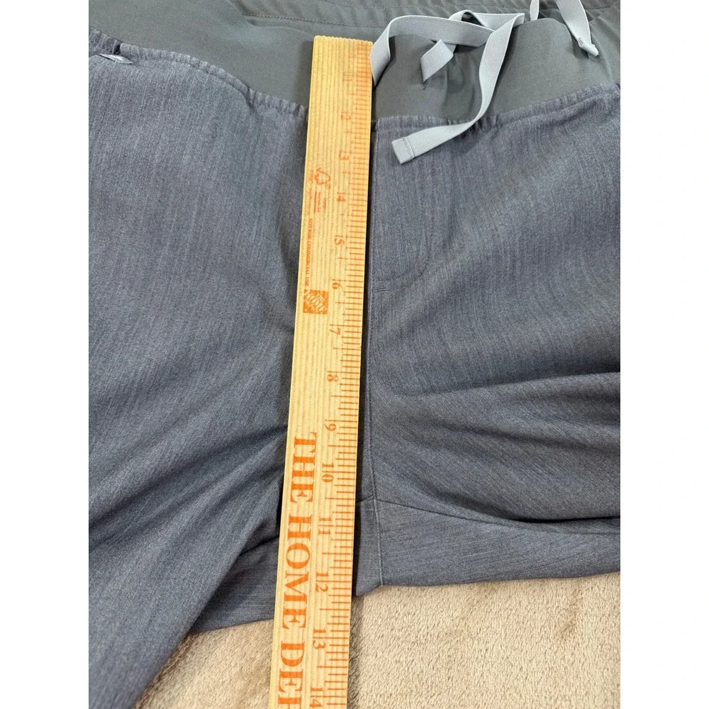 FIGS Zamora Jogger Scrub Pants Mens size Large Gray Technical Collection medical